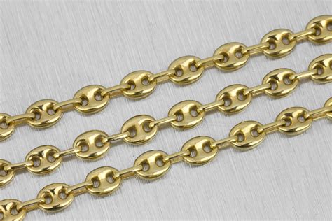 gucci links chain|Gucci puffed mariner chain link.